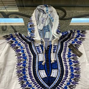 NEW - Band is Just No Longo - Stylish mens cover w/hood - Large